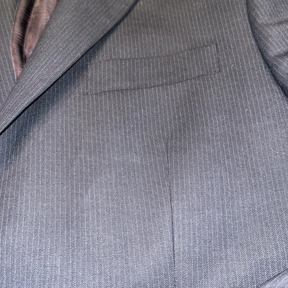 Brooks Brothers Men’s Navy Stripe Blazer 346 Size 40S - Picture 2 of 8